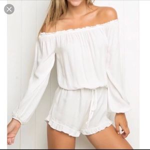 white romper